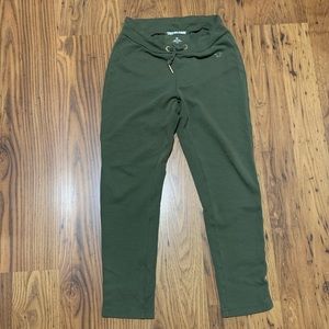 True Religion army green drawstring pants